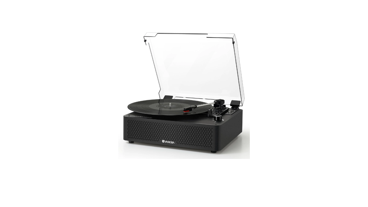 best vinyl record player with built in speakers